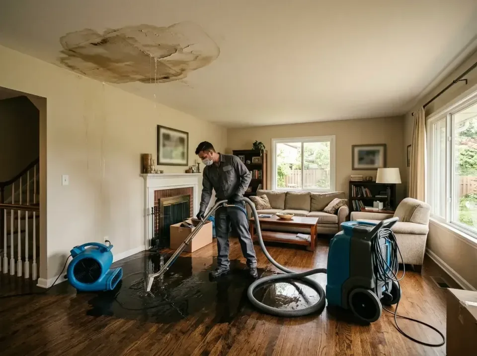 attic-pipe-burst-ceiling-drip-008 — frequently asked questions, Water Damage Restoration & Carpet Care in Florham Park, NJ
